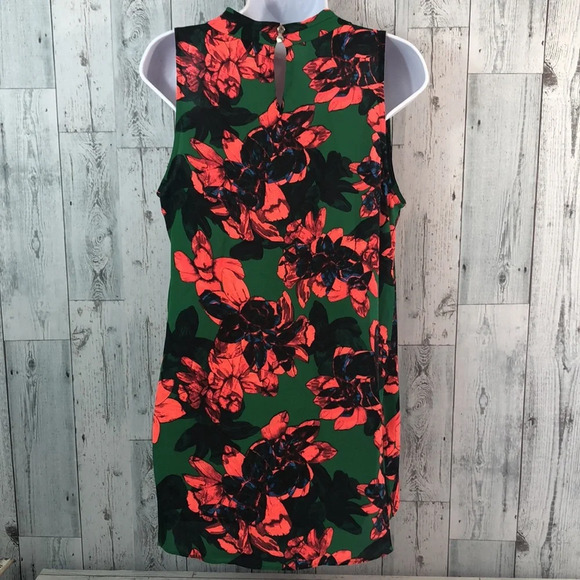 Vince Camuto Floral High/Low Sleeveless Blouse Medium - Picture 2 of 9